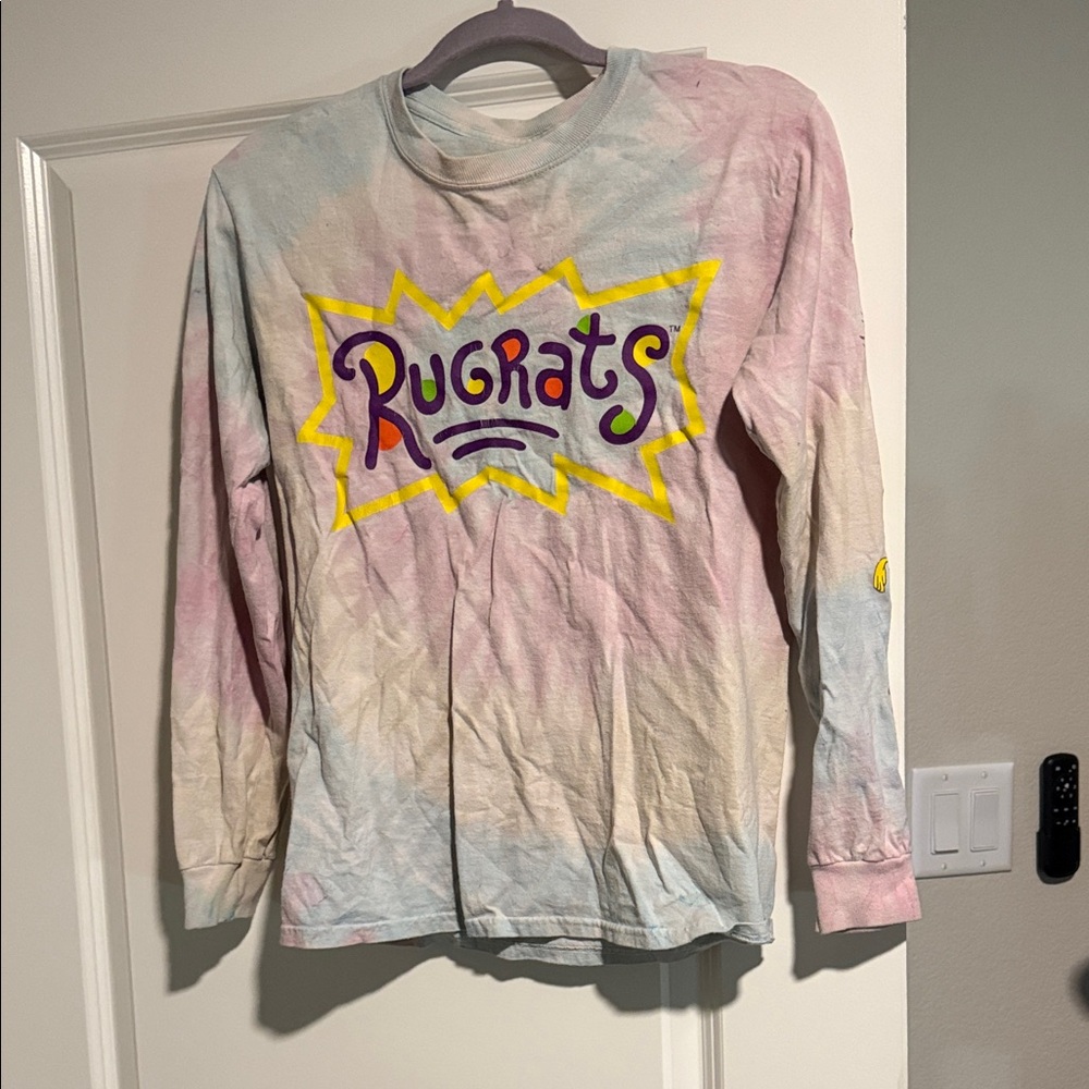 Nickelodeon Rugrats Tie-Dye Long Sleeve Tee
